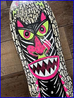 Vintage 80's California Pro Skateboard Deck Sealed NOS fluo color rare design