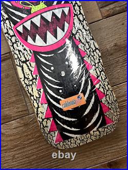 Vintage 80's California Pro Skateboard Deck Sealed NOS fluo color rare design