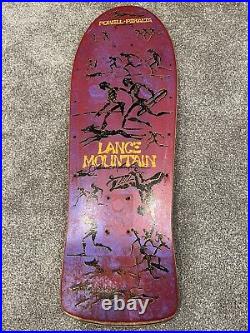 Vintage 80's Powell Peralta Lance Mountain Skateboard Signed XT