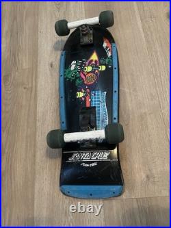 Vintage 80's Santa Cruz Keith Meek Model Slasher Sims B-52's Skateboard OG