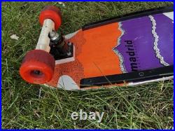 Vintage 80s Madrid Skateboard With Fly Madrid Wheels