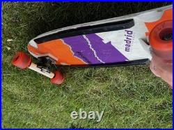Vintage 80s Madrid Skateboard With Fly Madrid Wheels