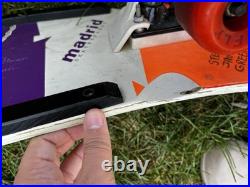 Vintage 80s Madrid Skateboard With Fly Madrid Wheels