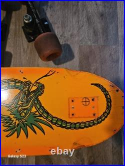 Vintage 80s Nash Red Line Executioner Skateboard XR-2 Trucks Rare setup