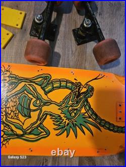 Vintage 80s Nash Red Line Executioner Skateboard XR-2 Trucks Rare setup