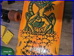 Vintage 80s Nash Red Line Executioner Skateboard XR-2 Trucks Rare setup