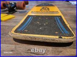Vintage 80s Nash Red Line Executioner Skateboard XR-2 Trucks Rare setup