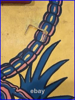 Vintage 80s Nash Red Line Skateboard Executioner Dragon Skulls