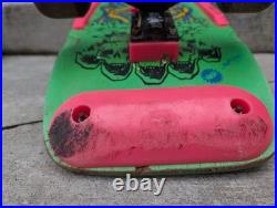 Vintage 80s Nash Red Line Skateboard Executioner Dragon Skulls Green XR-2 Trucks