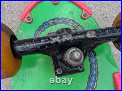 Vintage 80s Nash Red Line Skateboard Executioner Dragon Skulls Green XR-2 Trucks