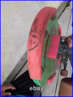 Vintage 80s Nash Red Line Skateboard Executioner Dragon Skulls Green XR-2 Trucks