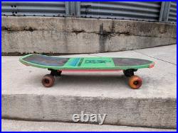 Vintage 80s Nash Red Line Skateboard Executioner Dragon Skulls Green XR-2 Trucks