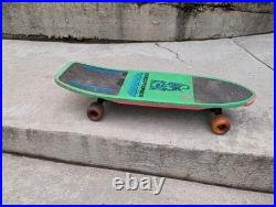 Vintage 80s Nash Red Line Skateboard Executioner Dragon Skulls Green XR-2 Trucks