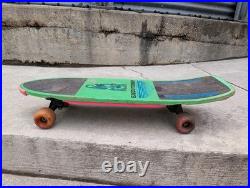 Vintage 80s Nash Red Line Skateboard Executioner Dragon Skulls Green XR-2 Trucks