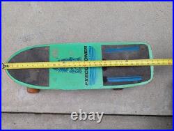 Vintage 80s Nash Red Line Skateboard Executioner Dragon Skulls Green XR-2 Trucks