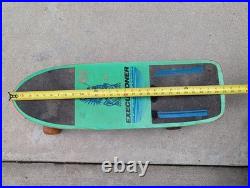 Vintage 80s Nash Red Line Skateboard Executioner Dragon Skulls Green XR-2 Trucks