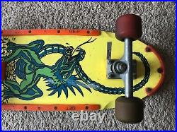 Vintage 80s Nash Red Line Skateboard Executioner Dragon Skulls XR-2 Trucks