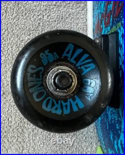 Vintage 80s Powell Peralta McGill BLUE Skull & Snake MINI XT Skateboard Complete
