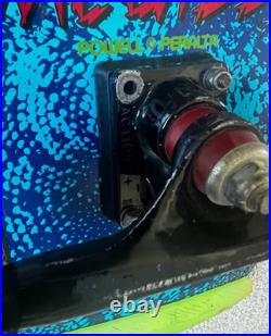 Vintage 80s Powell Peralta McGill BLUE Skull & Snake MINI XT Skateboard Complete