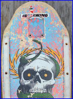 Vintage 80s Powell Peralta Mike McGill Skull Snake Skateboard Deck OG Old School