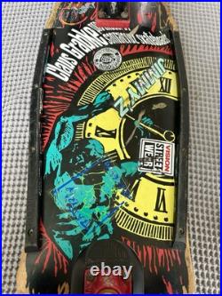 Vintage 80s Santa Cruz Claus Grabke Pro-Model Skateboard COMPLETE OG -WOW