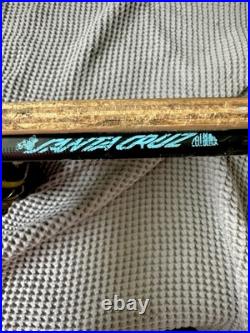 Vintage 80s Santa Cruz Claus Grabke Pro-Model Skateboard COMPLETE OG -WOW