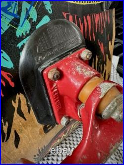 Vintage 80s Santa Cruz Claus Grabke Pro-Model Skateboard COMPLETE OG -WOW