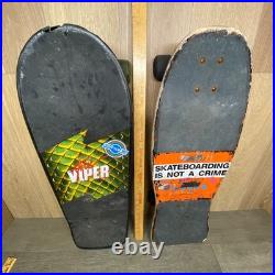 Vintage 80s Skateboards Off the Wall & Makaha Viper Old School OG Wall Hangers