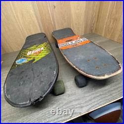 Vintage 80s Skateboards Off the Wall & Makaha Viper Old School OG Wall Hangers