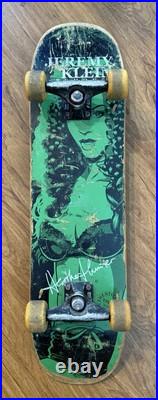 Vintage 90's Jeremy Klein Birdhouse Skateboard Heather Hunter Hook Ups Skate