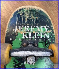 Vintage 90's Jeremy Klein Birdhouse Skateboard Heather Hunter Hook Ups Skate Vintage 90's Jeremy Klein Birdhouse Skateboard Heather Hunter Hook Ups Skate