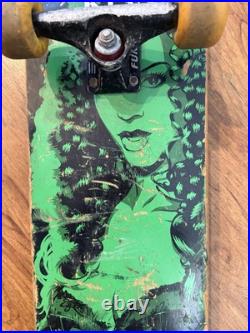 Vintage 90's Jeremy Klein Birdhouse Skateboard Heather Hunter Hook Ups Skate