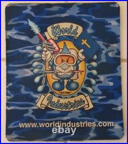 Vintage 90s World Industries Skateboards Wet Willy Wetbo Computer Mouse Pad