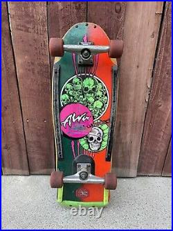 Vintage ALVA Bill Danforth Complete Skateboard Used