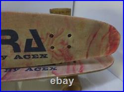 Vintage Acex Pro-Glass Fiberglass Futura Skateboard X2