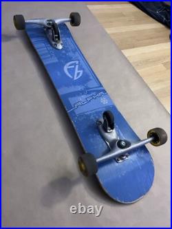 Vintage Alpha 112cm Freebord Skateboard Snowboard Streetcarver 1996 Long Board