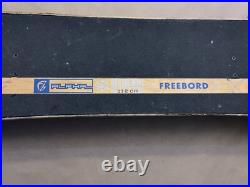 Vintage Alpha 112cm Freebord Skateboard Snowboard Streetcarver 1996 Long Board