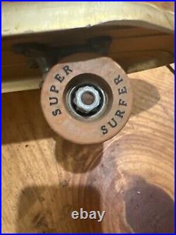 Vintage Aluminum Pro Surfer 1960's Skateboard