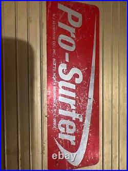 Vintage Aluminum Pro Surfer 1960's Skateboard