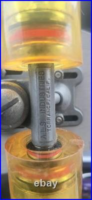 Vintage Aluminum Skateboard with ALS Industries Trucks and Free Former Wheels