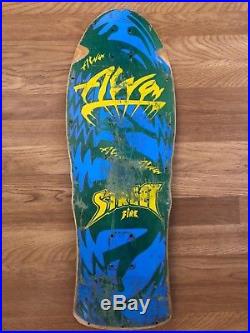 Vintage Alva Street Fire Skateboard Deck 1984 OG Rare Team