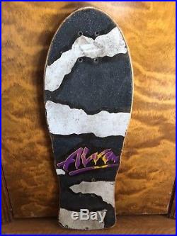 Vintage Alva Street Fire Skateboard Deck 1984 OG Rare Team