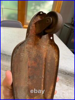 Vintage Antique EARLY Metal Skateboard withMetal Wheels ROCKET Sidewalk Surf Board