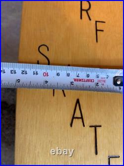 Vintage Antique Wood Skateboard SURF Sidewalk Metal Wheels Norfolk, Nebraska