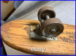 Vintage Apollo Rocket Skateship Wood Wooden Skateboard Skate Board Metal Wheels Vintage Apollo Rocket Skateship Wood Wooden Skateboard Skate Board Metal Wheels