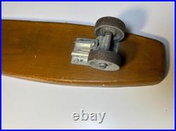 Vintage Apollo SkateShip Wood Wooden Skateboard Little Rock Arkansas Space Ship