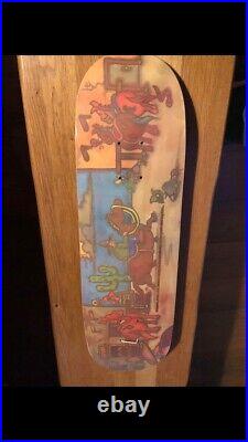 Vintage Armando Barajas The New Deal Skateboard Deck Low Rider NOS Armondo