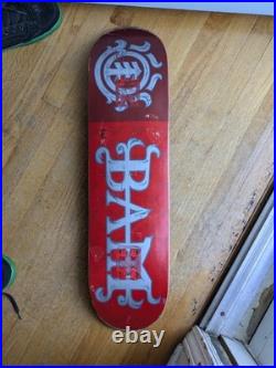 Vintage BAM MARGERA Element Skateboard Deck USED