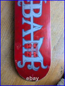 Vintage BAM MARGERA Element Skateboard Deck USED Vintage BAM MARGERA Element Skateboard Deck USED