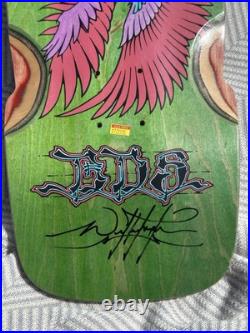 Vintage BDS Bulldog Skates 2004 QUAD skateboard Wes Humpston SIGNED Vintage BDS Bulldog Skates 2004 QUAD skateboard Wes Humpston SIGNED